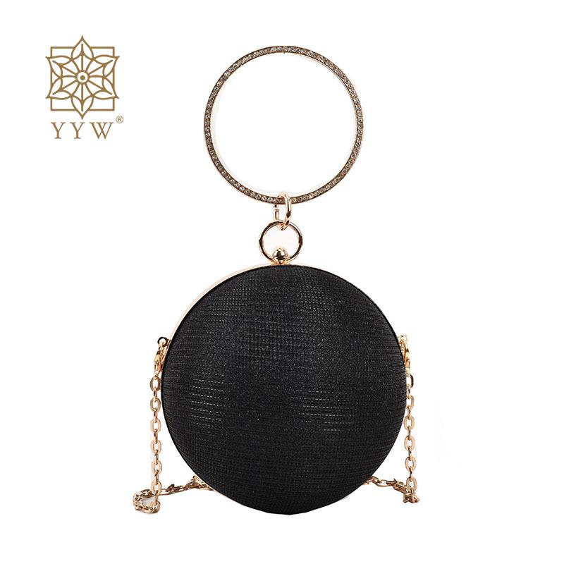 Luxury Glitter Clutche, For Women with Chain.