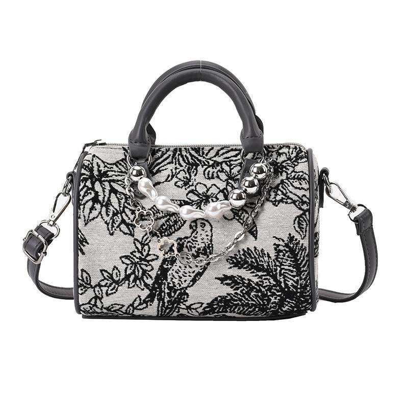 Woman Shoulder Bag for the beach / Top Handle Bags Jacquard