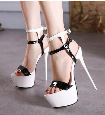 High Heels with Ankle Strap