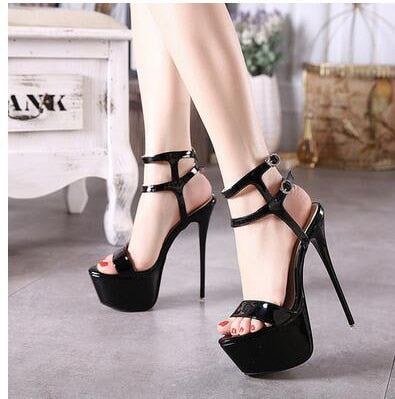 High Heels with Ankle Strap