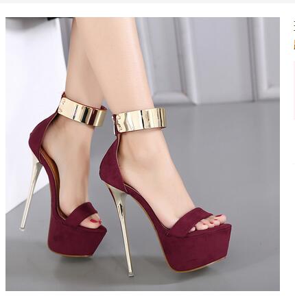 High Heels with Ankle Strap