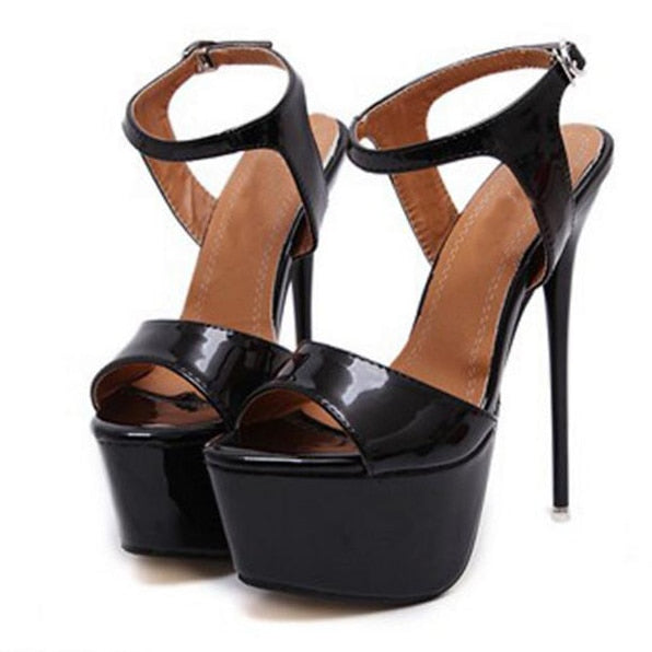 High Heels with Ankle Strap