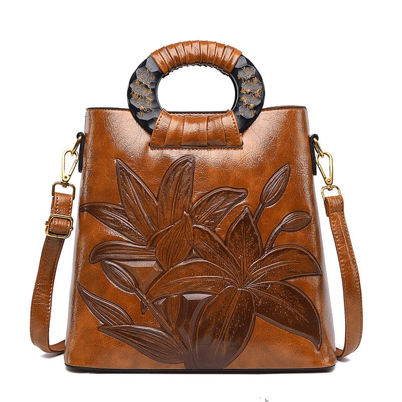 High Quality Handbag, made of Leather / Crossbody Bag for Women.