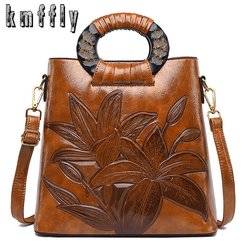 High Quality Handbag, made of Leather / Crossbody Bag for Women.