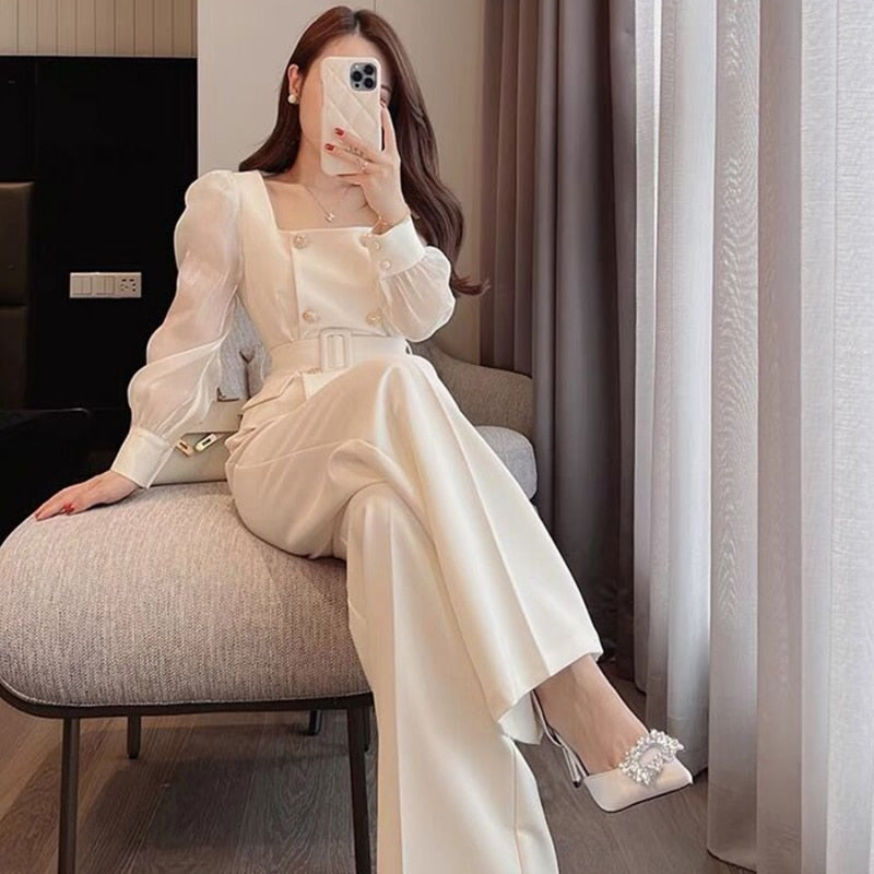 Pant Summer Set of Two Fashion Pieces for Women Luxury Women's Sets Sexy Trouser 2 Piece Outfits 2023 Pants Elegant Blazer Suit